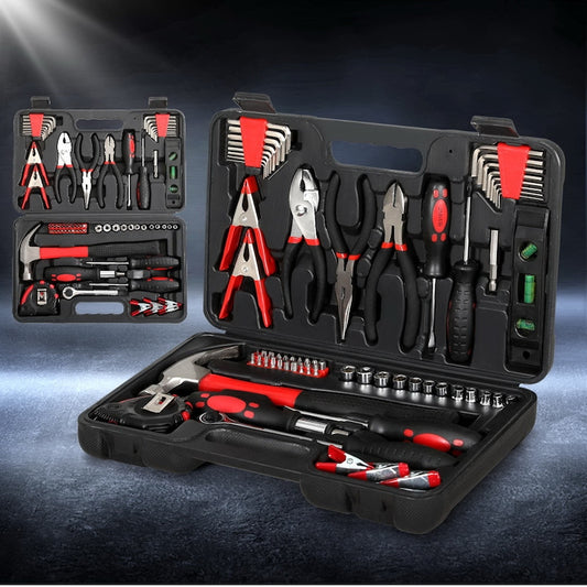 Giantz 70-Piece Tool Kit'set Box Household Toolbox Repair Hard Case