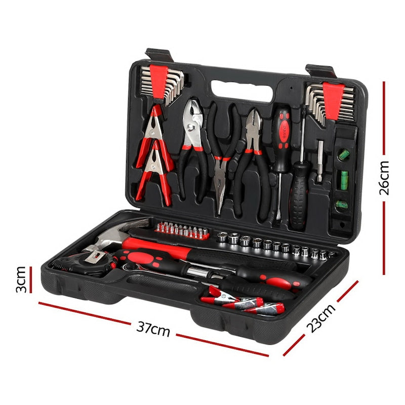 Giantz 70-Piece Tool Kit'set Box Household Toolbox Repair Hard Case